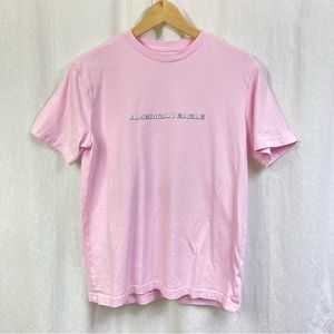 American Eagle Pink Graphic Tee Shirt